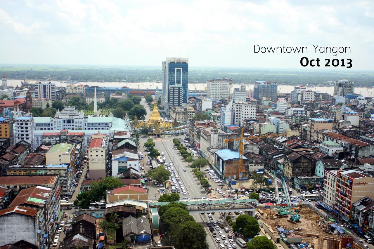May Shan Hotel Yangon Bagian luar foto
